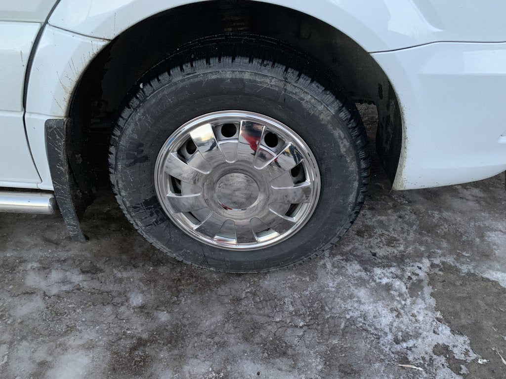 Stainless Steel Wheel Covers Petals (1-piece, Set of 4) for Volkswagen Crafter 2006-2016 - image 3