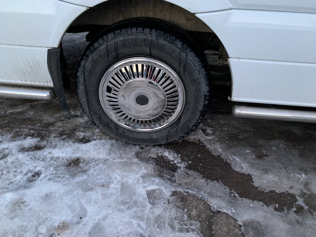 Stainless Steel Wheel Covers Star (1-ring, Set of 4) for Volkswagen Crafter 2006-2016 - image 5