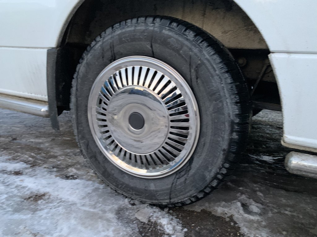 Stainless Steel Wheel Covers Star (1-ring, Set of 4) for Mercedes Sprinter W906 2006-2018 - image 5