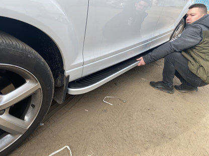 Side Steps Tayga (2 pcs, Aluminum) for Audi Q7 2005-2015 - image 2