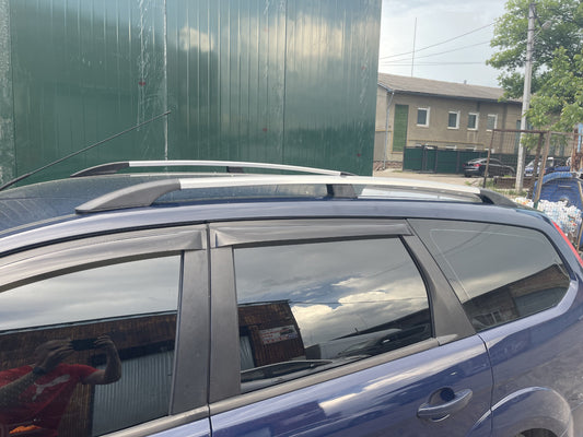 Aluminum Roof Rails (Caravan, Chrome) for Ford Focus II 2008-2011 - image 1