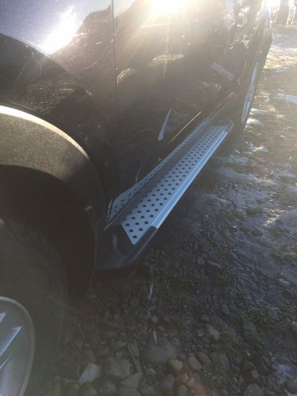 Side Steps Allmond Grey (2 pcs, Aluminum) for Hyundai IX-35 2010-2015 - image 3