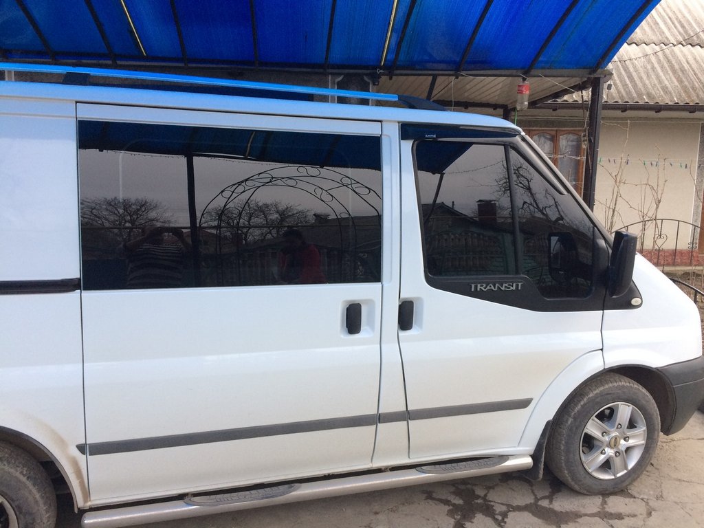 Chrome Roof Rails for Ford Transit 2000-2014 - image 5