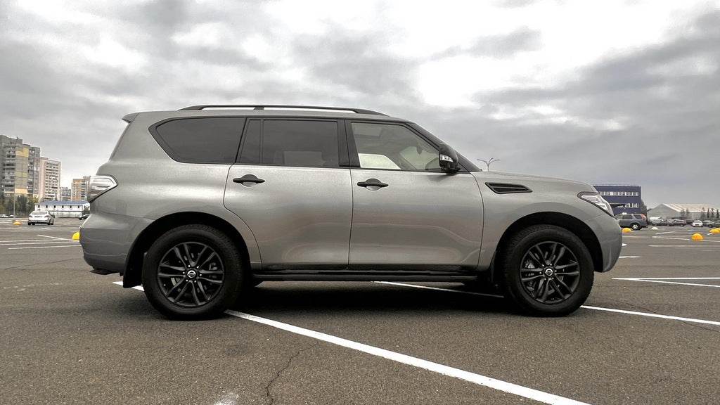 Side Vision New Grey (2 pieces, aluminum) for Nissan Armada 2016-2024 - Reelken Auto