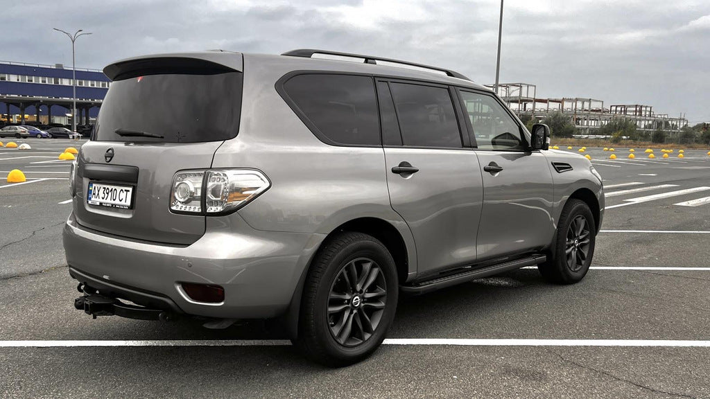Side Steps New Vision Grey (2 pcs, Aluminum) for Nissan Armada 2016-2024 - image 5