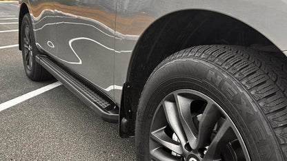 Side Vision New Grey (2 pieces, aluminum) for Nissan Patrol Y62 2010-2024 - Reelken Auto