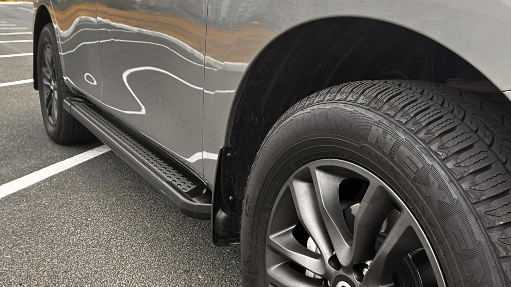 Side Steps New Vision Grey (2 pcs, Aluminum) for Nissan Armada 2016-2024 - image 7