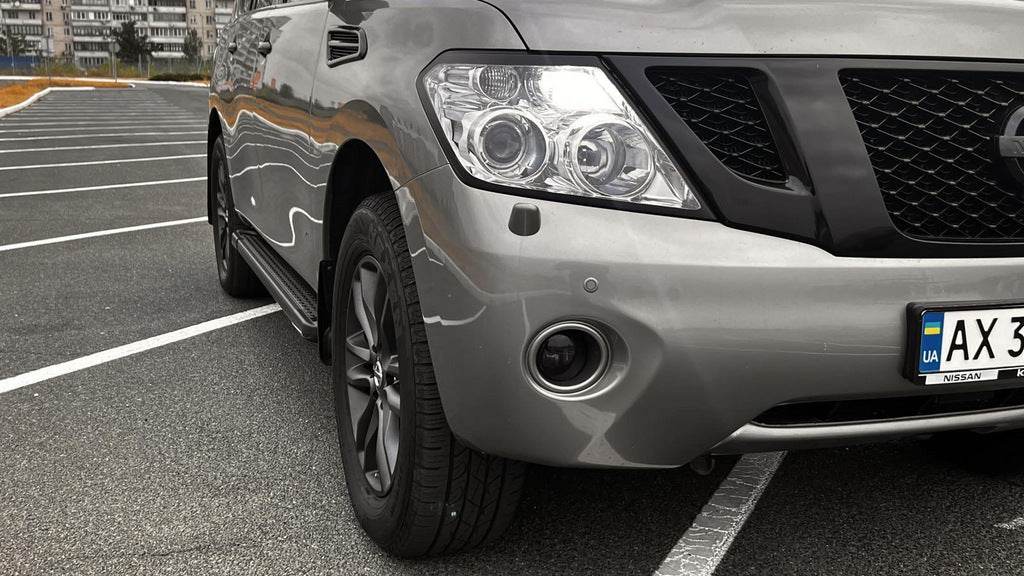 Side Vision New Grey (2 pieces, aluminum) for Nissan Patrol Y62 2010-2024 - Reelken Auto