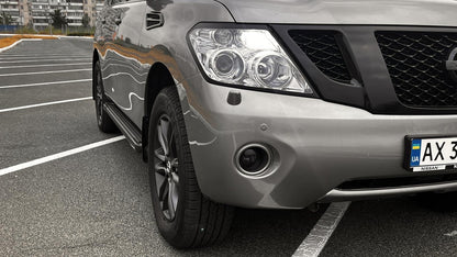 Side Steps New Vision Grey (2 pcs, Aluminum) for Nissan Armada 2016-2024 - image 8