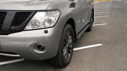 Side Steps New Vision Grey (2 pcs, Aluminum) for Nissan Patrol Y62 2010-2024 - image 7