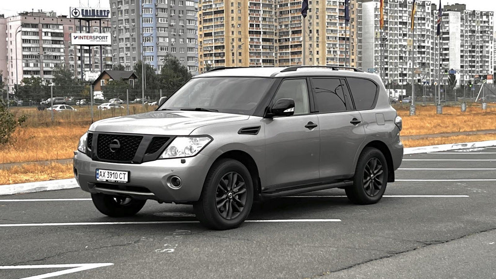 Side Steps New Vision Grey (2 pcs, Aluminum) for Nissan Patrol Y62 2010-2024 - image 9