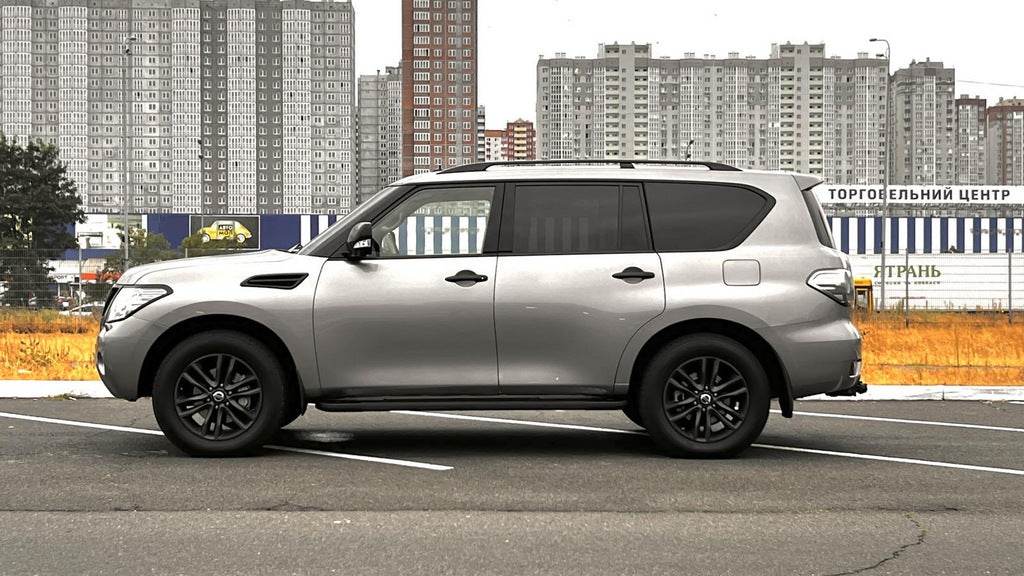 Side Vision New Grey (2 pieces, aluminum) for Nissan Patrol Y62 2010-2024 - Reelken Auto