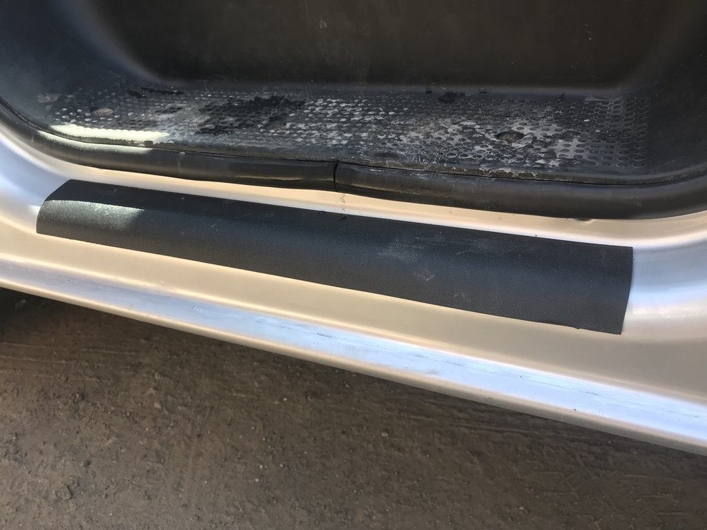 ABS Door Sill Covers (2 pcs, DDU) for Opel Vivaro 2001-2015 - image 8