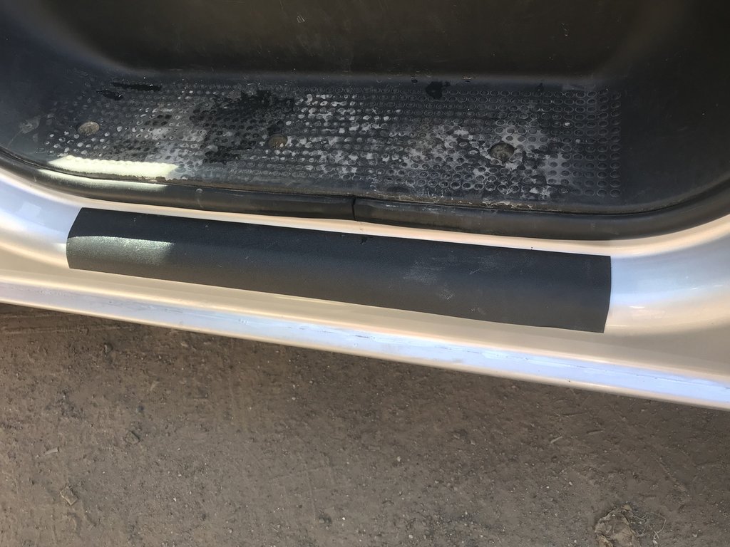 ABS Door Sill Covers (2 pcs, DDU) for Renault Trafic 2001-2015 - image 9