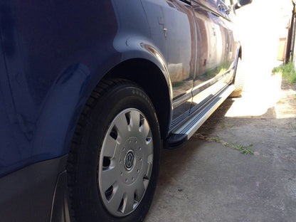 Side Steps Maya V2 (2 pcs, Aluminum) for Volkswagen T5 Transporter 2003-2010 - image 2