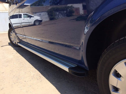 Side Steps Maya V2 (2 pcs, Aluminum) for Volkswagen T5 2010-2015 - image 2