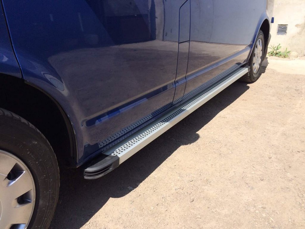 Side Steps Maya V2 (2 pcs, Aluminum) for Volkswagen T6 2015-2024 - image 2