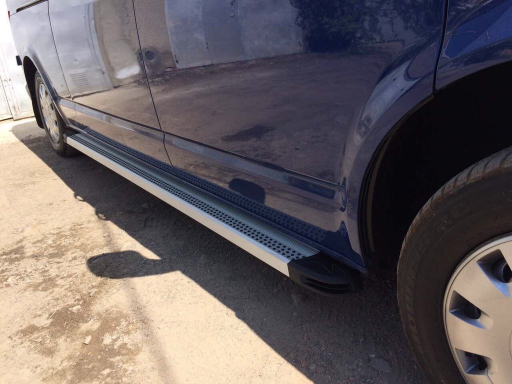 Side Steps Maya V2 (2 pcs, Aluminum) for Volkswagen T6 2015-2024 - image 3