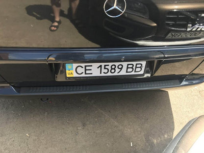 Cover on the rear bumper DDU-mat (ABS) for Mercedes Vito W638 1996-2003 - Reelken Auto
