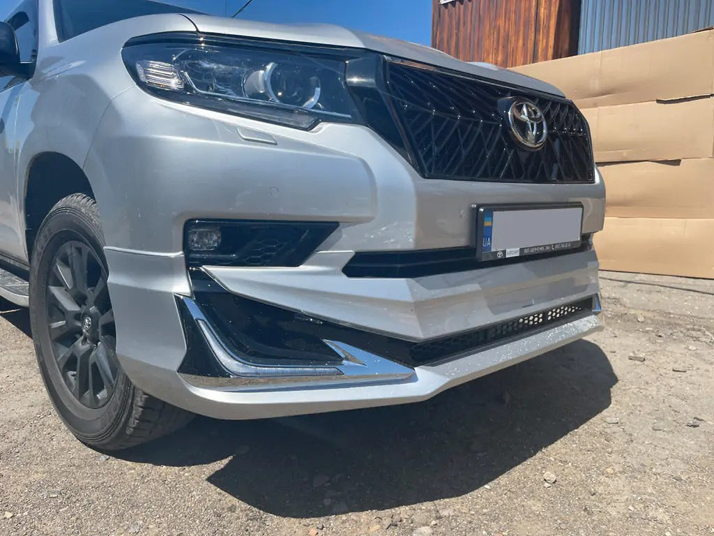 Front bumper cover Modelista V3-LED (2017-) for Toyota Land Cruiser Prado 150 - image 5