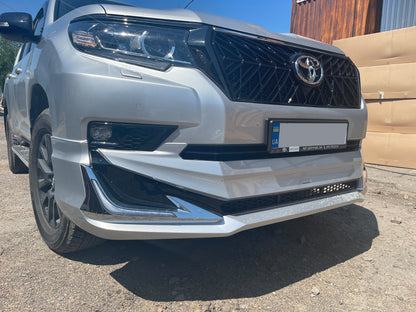 Pads on front and rear bumper Modelista V3-LED (2017-) for Toyota Land Cruiser Prado 150 - image 3
