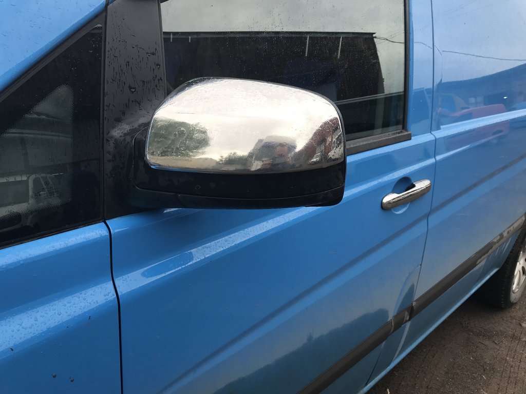 Chrome Mirror Covers VITO 2010-2014 (2 pcs) for Mercedes Viano 2004-2014 - image 4