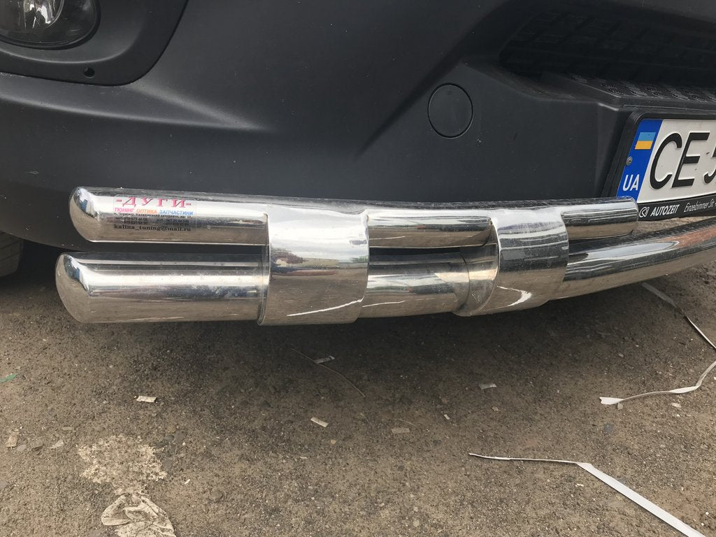 Front lower arc Shark (stainless) for Mercedes Sprinter W906 2006-2018 - image 6
