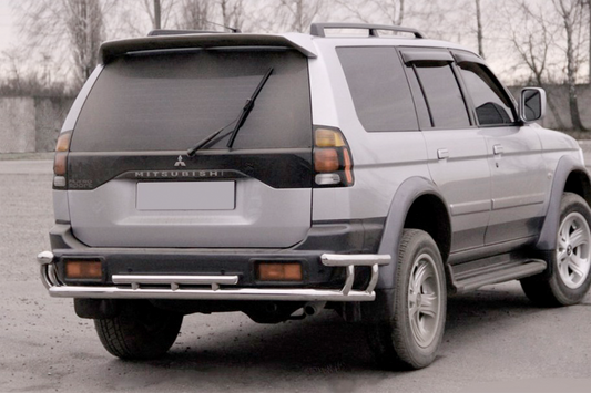 Rear Guard AK005-2 (Stainless Steel) for Mitsubishi Pajero Sport 1996-2007 - image 1