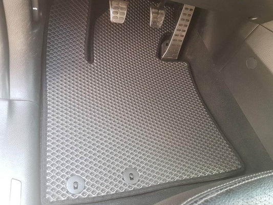 Mats 2009-2012 (EVA, gray) for Kia Sorento II XM 2009-2014 - Reelken Auto