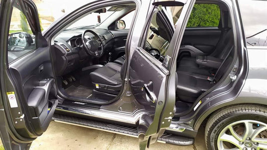 Side Steps Bosphorus Grey (2 pcs, Aluminum) for Mitsubishi Outlander 2006-2012 - image 2