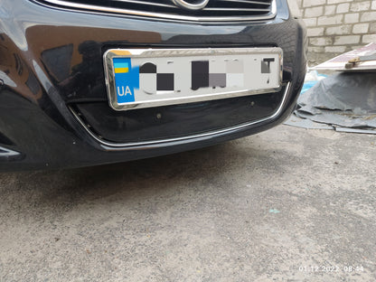 Winter cover on the grille (2008-2011) for Opel Zafira B 2005-2011 - image 2