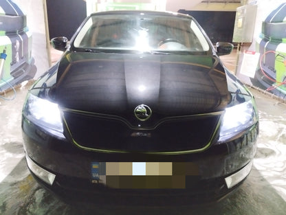 Winter grille (top) for Skoda Rapid 2012-2019 - image 1
