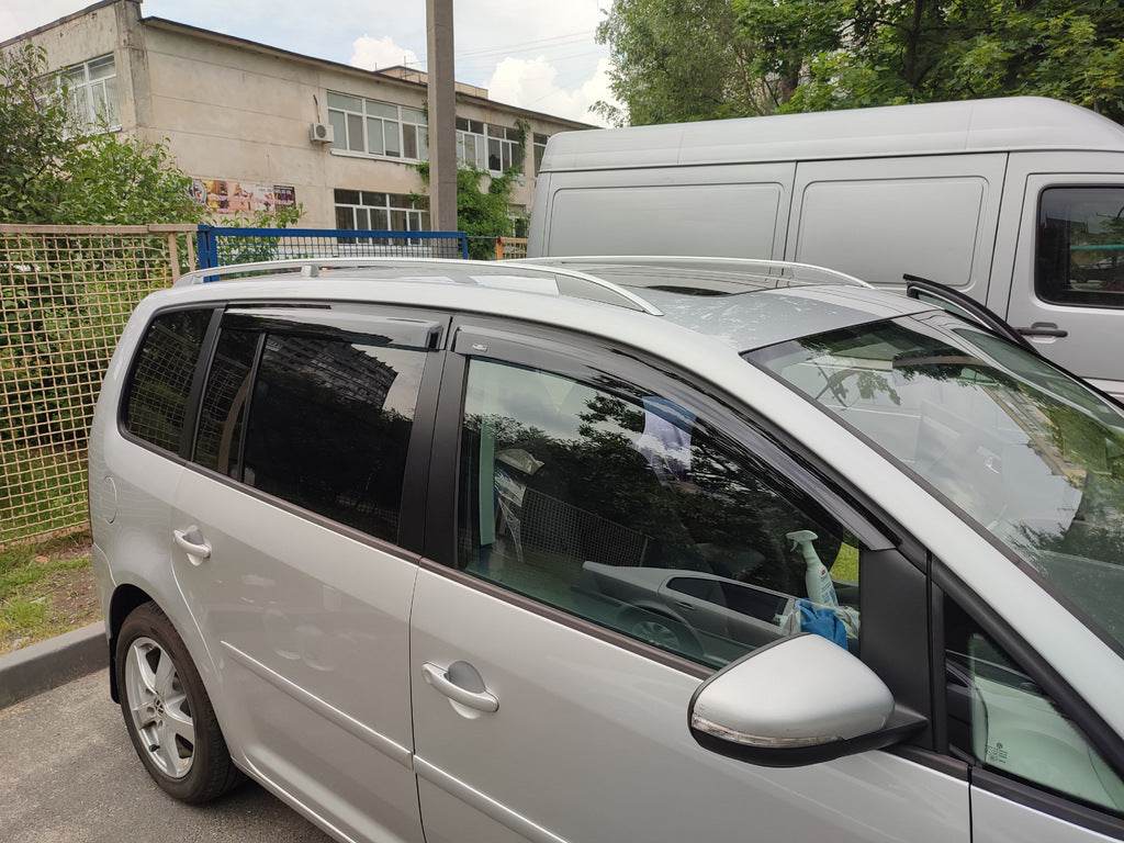 Deflectors (4-piece, HIC) for Volkswagen Touran 2003-2010 - Reelken Auto