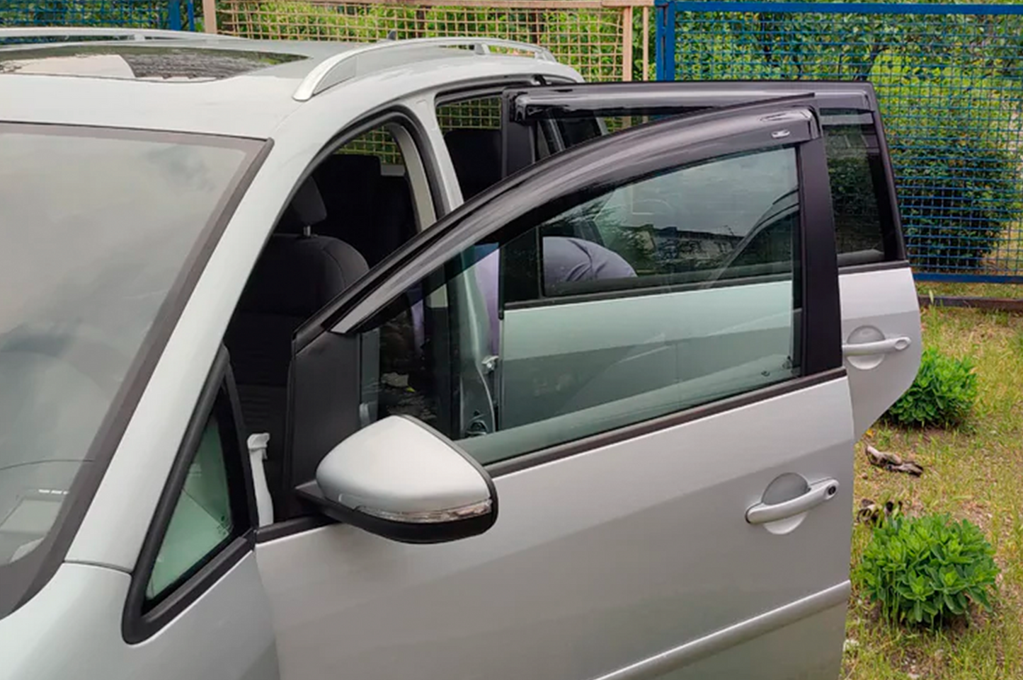 Window Deflectors (4 pcs, HIC) for Volkswagen Touran 2003-2010 - image 11