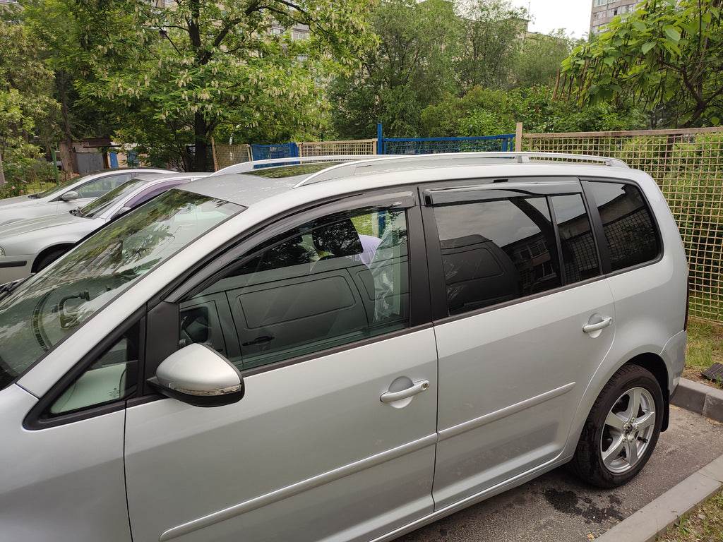 Deflectors (4-piece, HIC) for Volkswagen Touran 2003-2010 - Reelken Auto