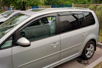 Window Deflectors (4 pcs, HIC) for Volkswagen Touran 2003-2010 - image 12
