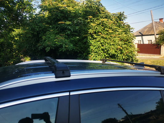 Roof rack (cross bars) for integrated roof rails lockable WingCarrier V2 (2 pcs) for Kia Sportage 2015-2021 - image 2
