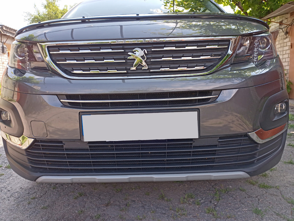 Chrome Grille Covers (Stainless Steel) for Peugeot Partner/Rifter 2019- - image 2