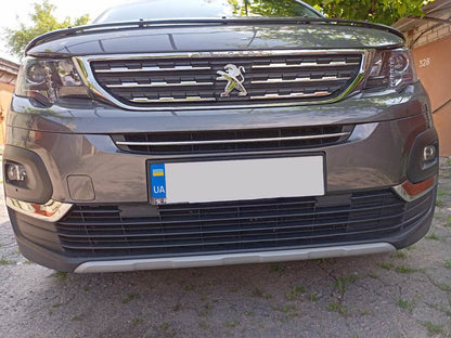 Covers for fog lights (2 pcs., stainless steel) for Peugeot Partner/Rifter 2019↗ - Reelken Auto