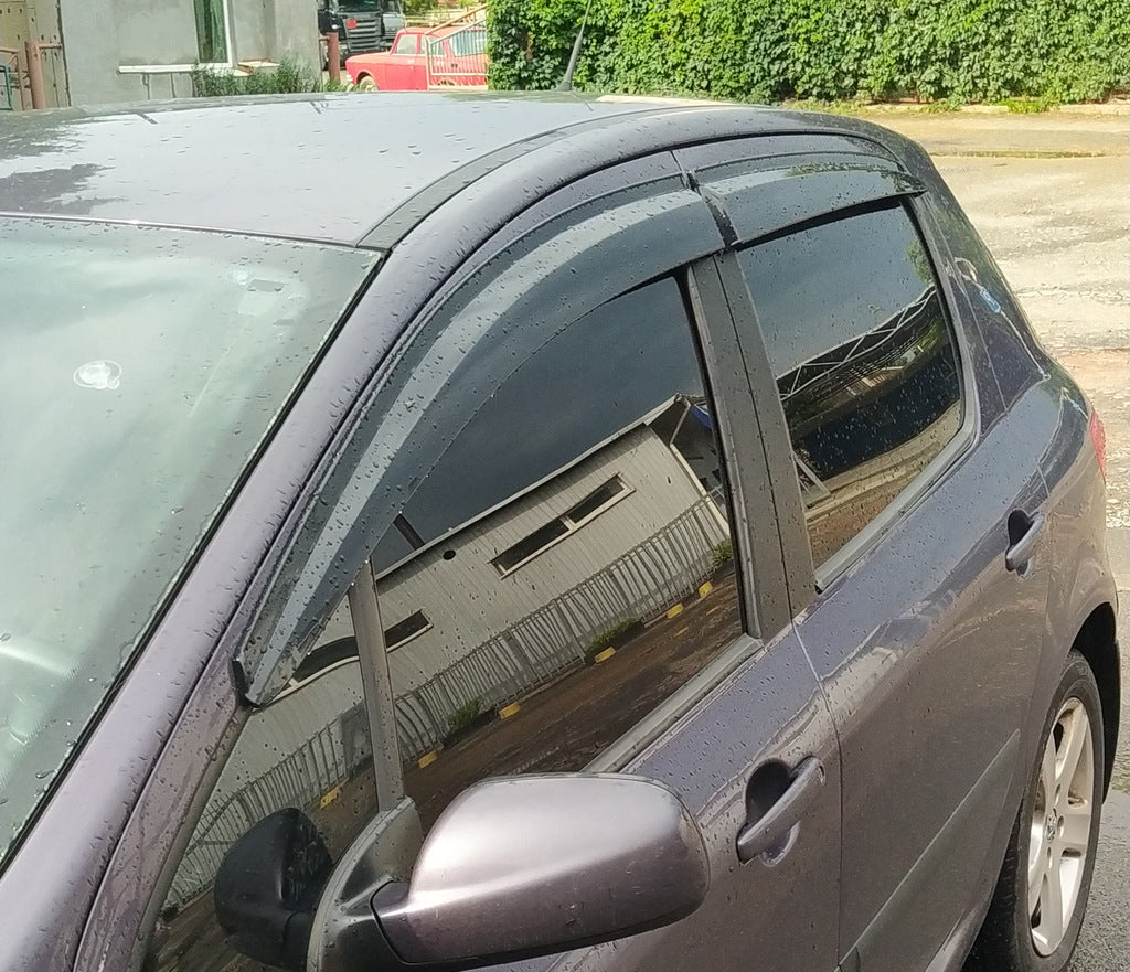 Window Deflectors HB (4 pcs, Sunplex Sport) for Peugeot 307 2001-2008 - image 4