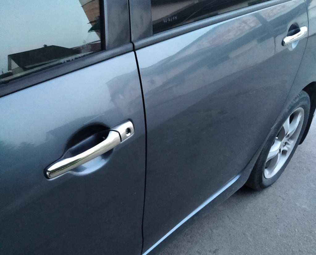 Covers for handles (4 pieces, stainless steel.) for Mitsubishi Grandis 2003-2011 - image 1