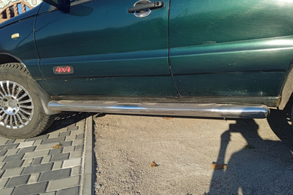 Side Bars (2 pcs, Stainless Steel) for Chevrolet Niva 1998-2020 - image 6