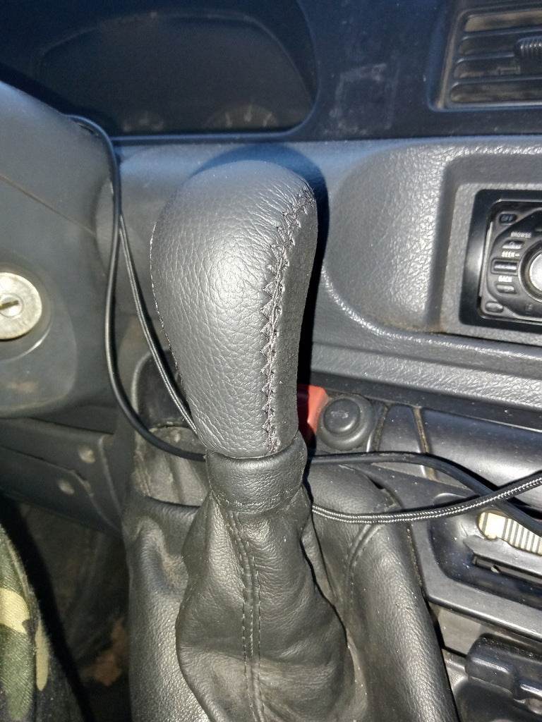 Gear knob (leather) for Citroen Jumpy 1996-2007 - Reelken Auto