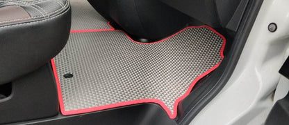Mats (2 pcs, EVA, grey) for Opel Vivaro 2015-2019 - Reelken Auto