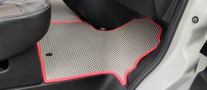 Floor mats (2 pcs, EVA, gray) for Renault Trafic 2015- - image 6