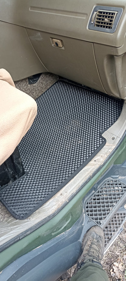 EVA floor mats only for military vehicles (black) for Daewoo Novus - image 6