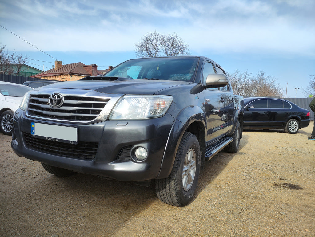 Side Steps Sunrise (2 pcs, Aluminum) for Toyota Hilux 2006-2015 - image 3