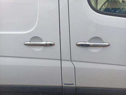 Pads on handles (4-piece, stainless steel) for Volkswagen Crafter 2006-2016 - image 4