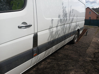 Pads on handles (4-piece, stainless steel) for Volkswagen Crafter 2006-2016 - image 5