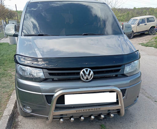 The hood deflector (EuroCap) for Volkswagen T5 2010-2015 - Reelken Auto